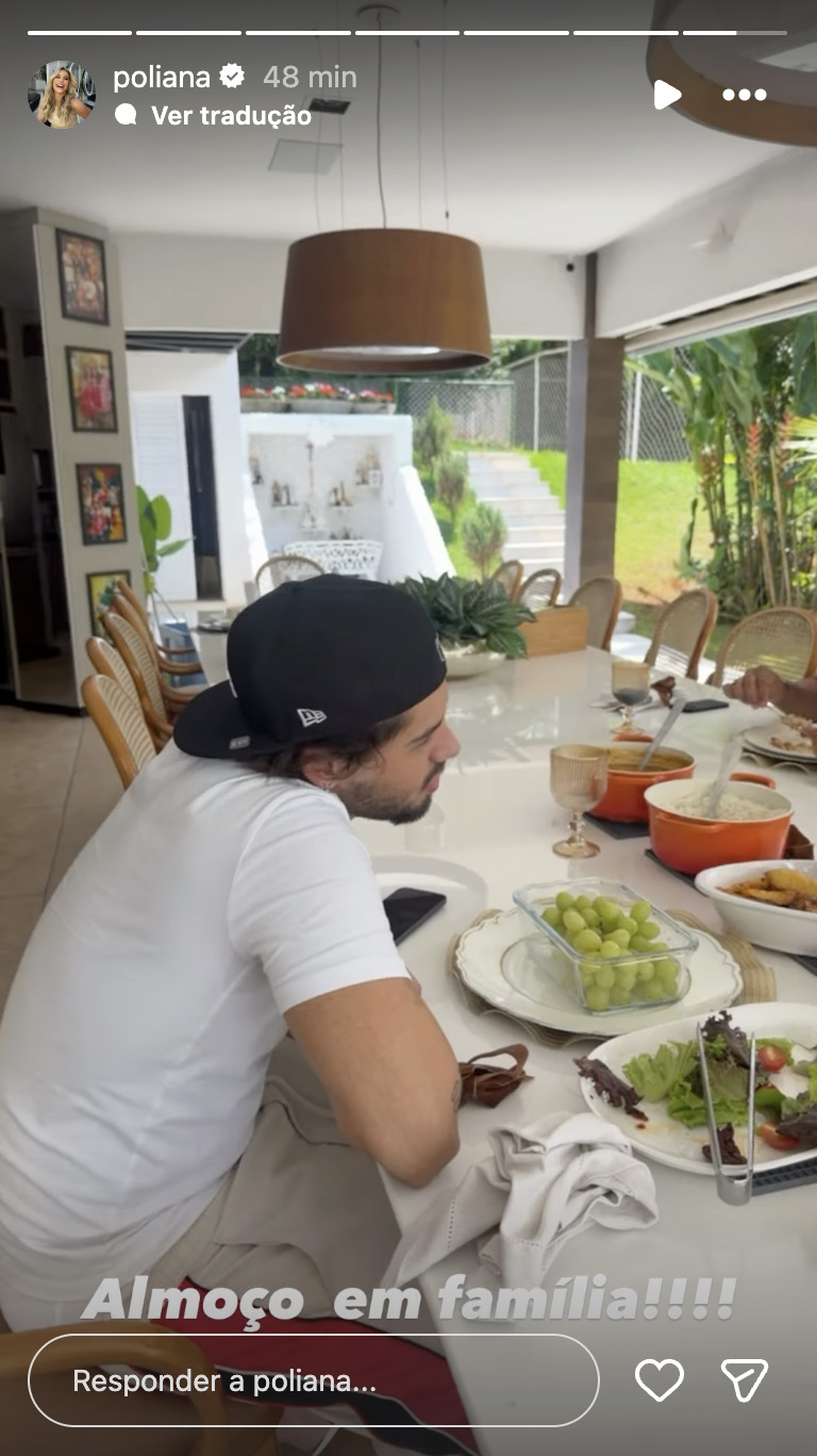 Zé Felipe na casa dos pais - Foto: Reprodução / Instagram