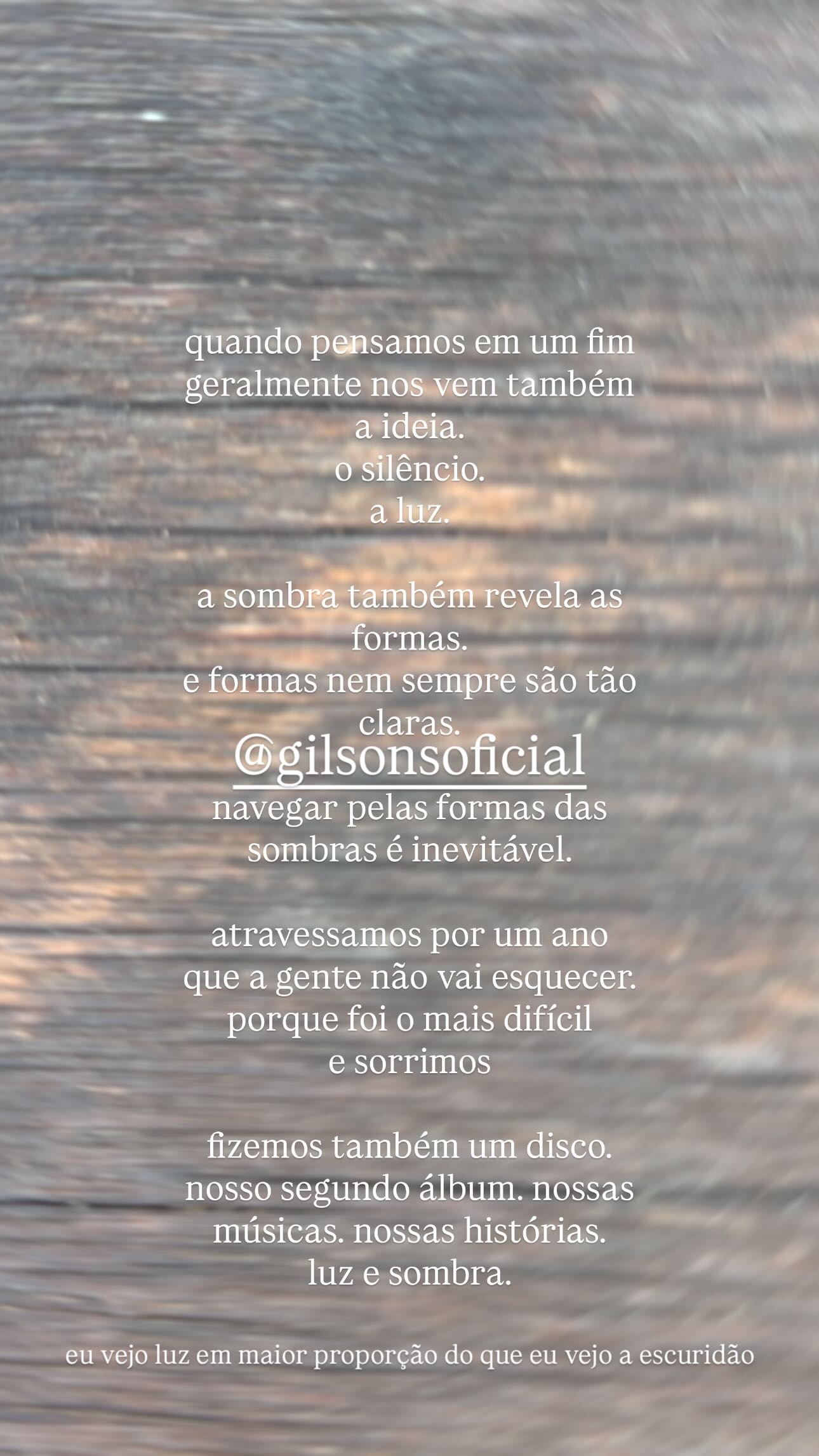 Fran Gil anuncia novo álbum do Gilsons - Foto: Reprodução / Instagram