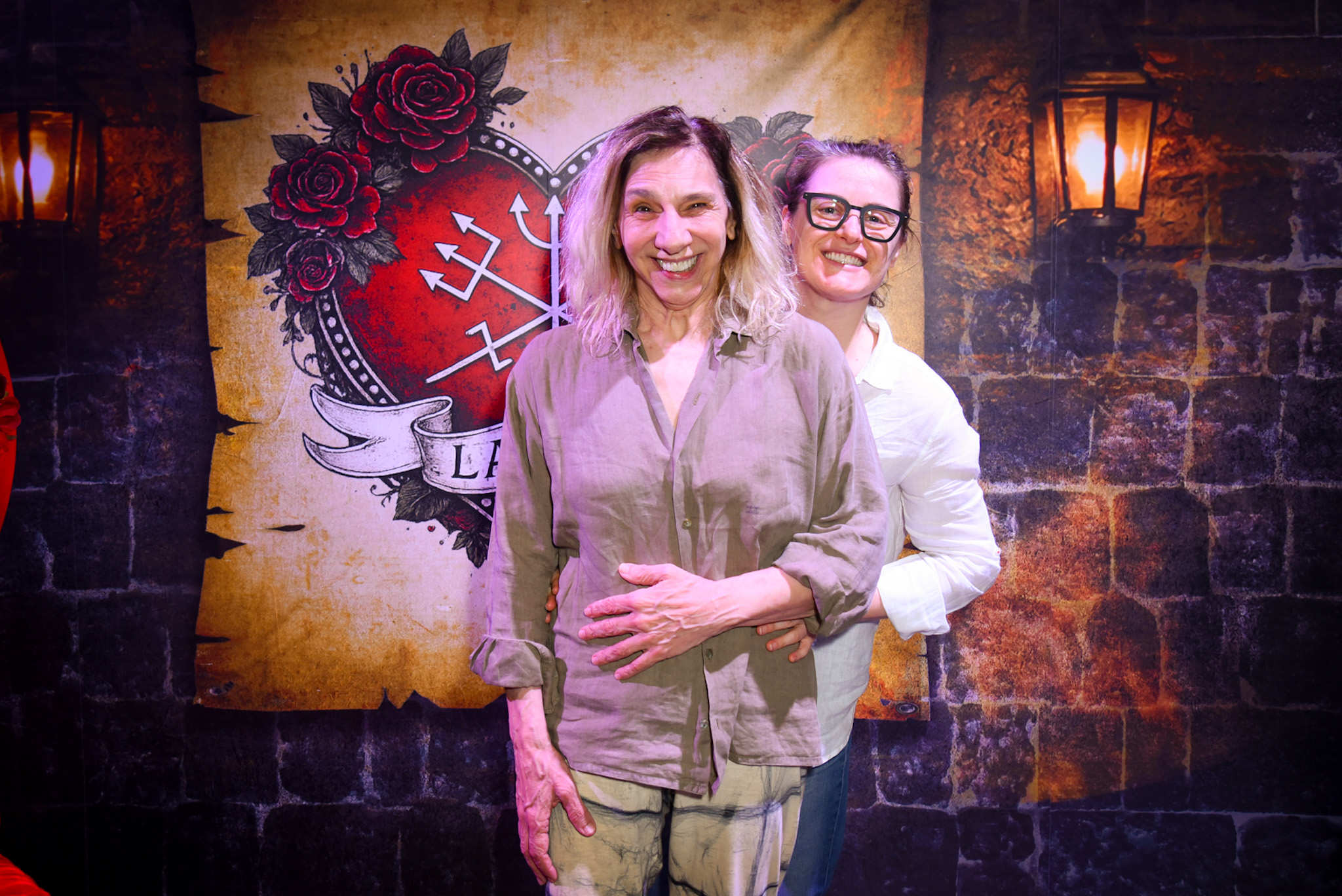 Denise Stoklos e Alessandra Maestrini — Foto: Andy Santana/BrazilNews