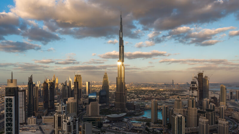 David Beckham e Victoria Beckham possuem apartamento no Burj Khalifa Unit, em Dubai - Foto: Getty Images