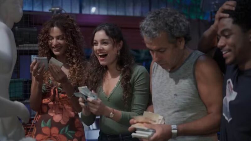 Gerluce e os amigos descobrem dinheiro nas Três Graças na novela das nove da Globo - Foto: Reprodução/Globo