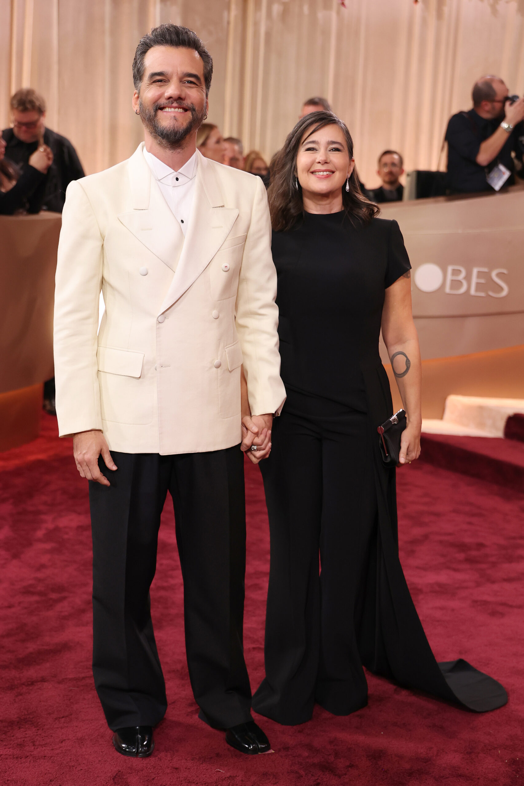 Wagner Moura e a esposa, Sandra Delgado - Fotos: Getty Images