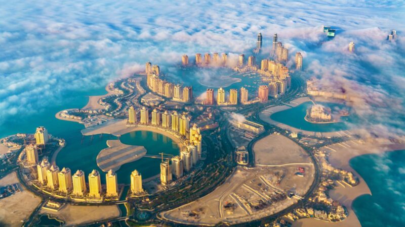 Com casas de R$ 64 milhões, Qatar tem ilha artificial de luxo construída por 15 bilhões de dólares