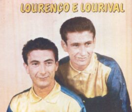 Lourenço e Lourival quando jovens (Foto: Reprodução)