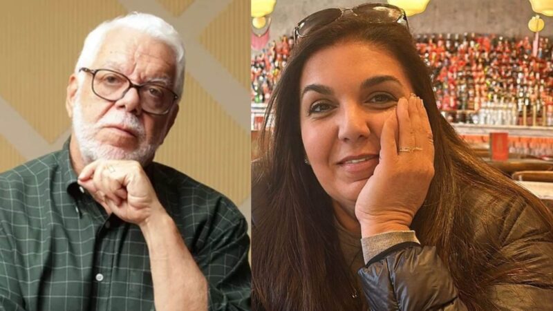 Manoel Carlos foi casado com deputada e filha do casal foi batizada por Hebe Camargo