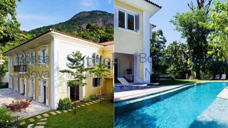 Mansão que foi casa de casal de atores da Globo em Páginas da Vida foi vendida por R$ 55 milhões no Rio