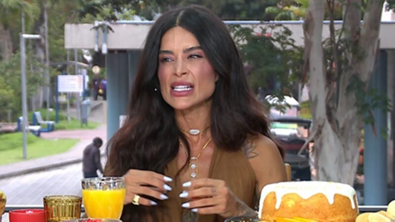 Aline Campos no Mais você após Eliminação do BBB 26 — Foto: Globo