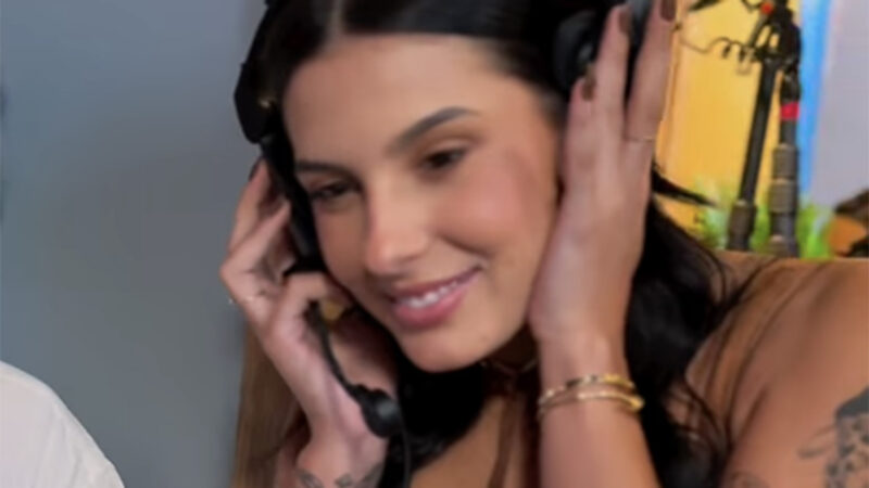 Ana Castela nos bastidores da novela Coração Acelerado - Foto: Reprodução / Instagram