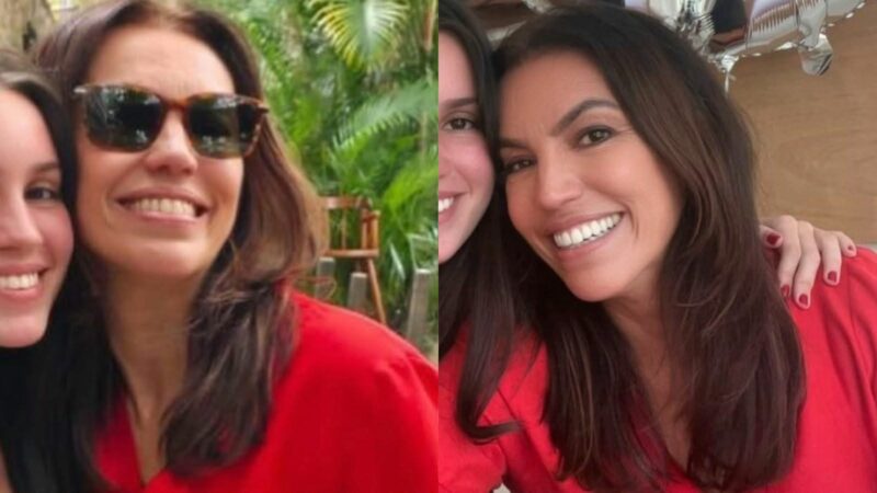 Ana Paula Araujo comemora aniversário da filha