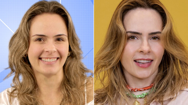 Ana Paula Renault em fotos do BBB 16 e BBB 26 - Fotos: Globo