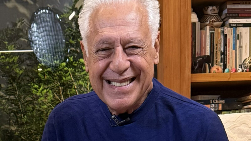 Antonio Fagundes em entrevista no Fantástico - Foto: Globo/ Divulgação