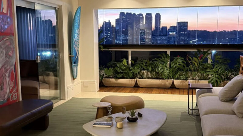 Apartamento de Lucas Guedez - Foto: Reprodução / Instagram