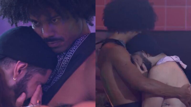 Marcelo é consolado por Breno no BBB 26 - Foto: Reprodução / TV Globo