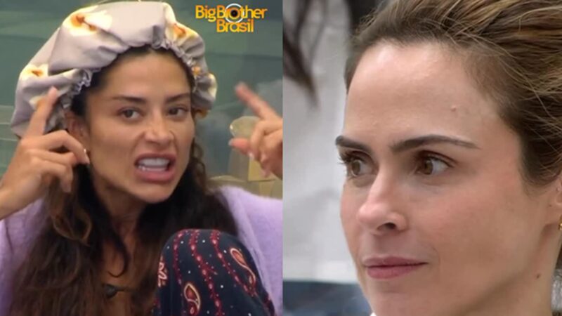 Aline Campos e Ana Paula Renault no BBB 26 - Foto: Reprodução/TV Globo