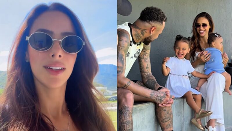 Neymar Jr e Bruna Biancardi são pais de Mavie e Mel - Foto: Reprodução / Instagram @brunabiancardi