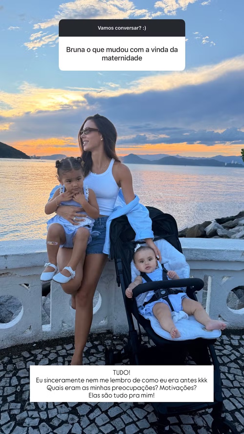 Bruna Biancardi responde internautas— Foto: Instagram/@brunabiancardi