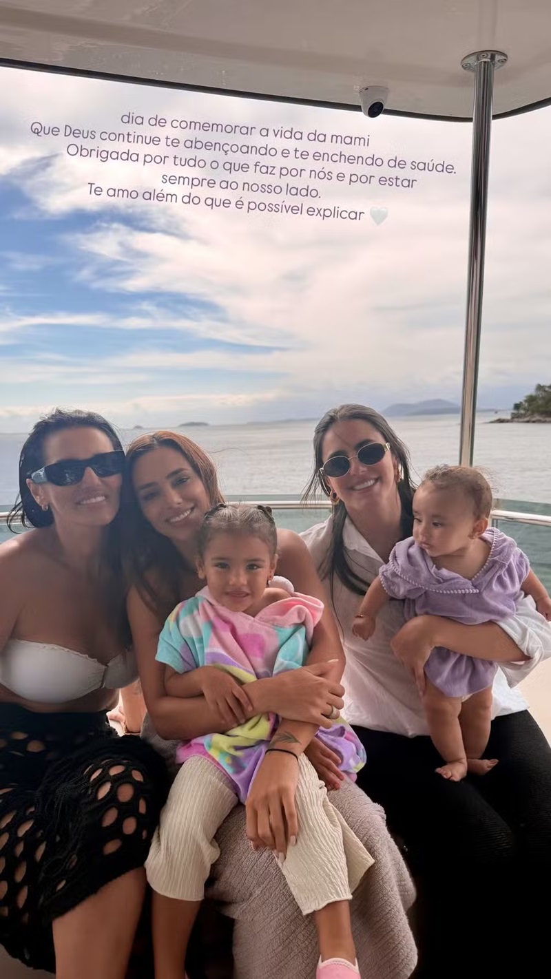 Telma Fonseca Ribeiro, mãe de Bruna Biancardi e Bianca Biancardi — Foto: Reprodução/Instagram