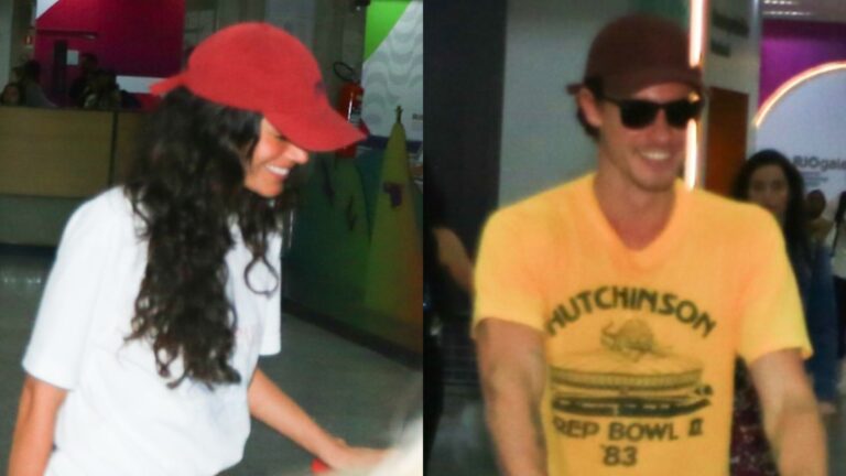 Bruna Marquezine e Shawn Mendes desembarcam no Rio após passarem o Réveillon juntos