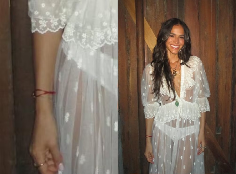 Pulseira de Bruna Marquezine chama atenção nas redes - Foto: Instagram