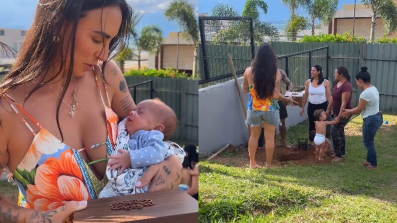 Clara Maia compartilha cerimônia íntima para espalhar as cinzas após a perda do filho; vídeo