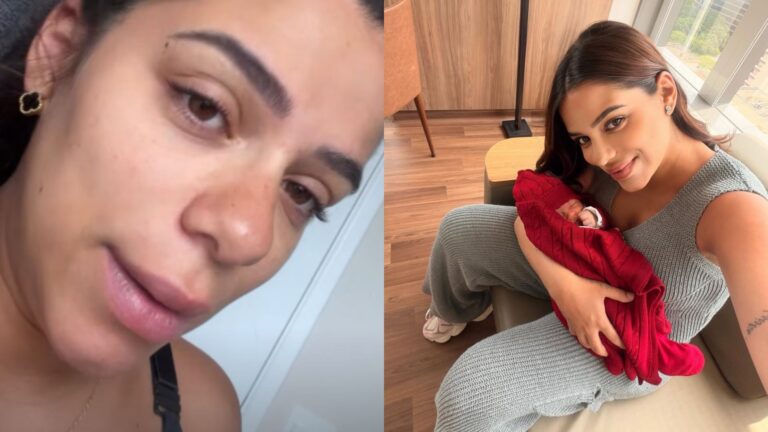 Key Alves desabafa sobre puerpério poucos dias após nascimento da filha: “É tortura”