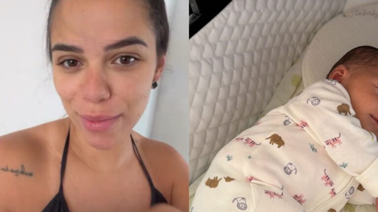 Key Alves se encanta ao mostrar novo registro da filha recém-nascida