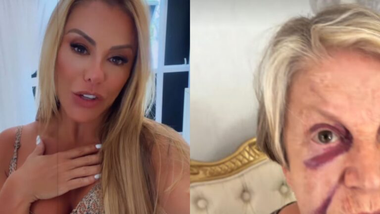 Poliana Rocha desabafa sobre susto após acidente doméstico da mãe: “Ela está”