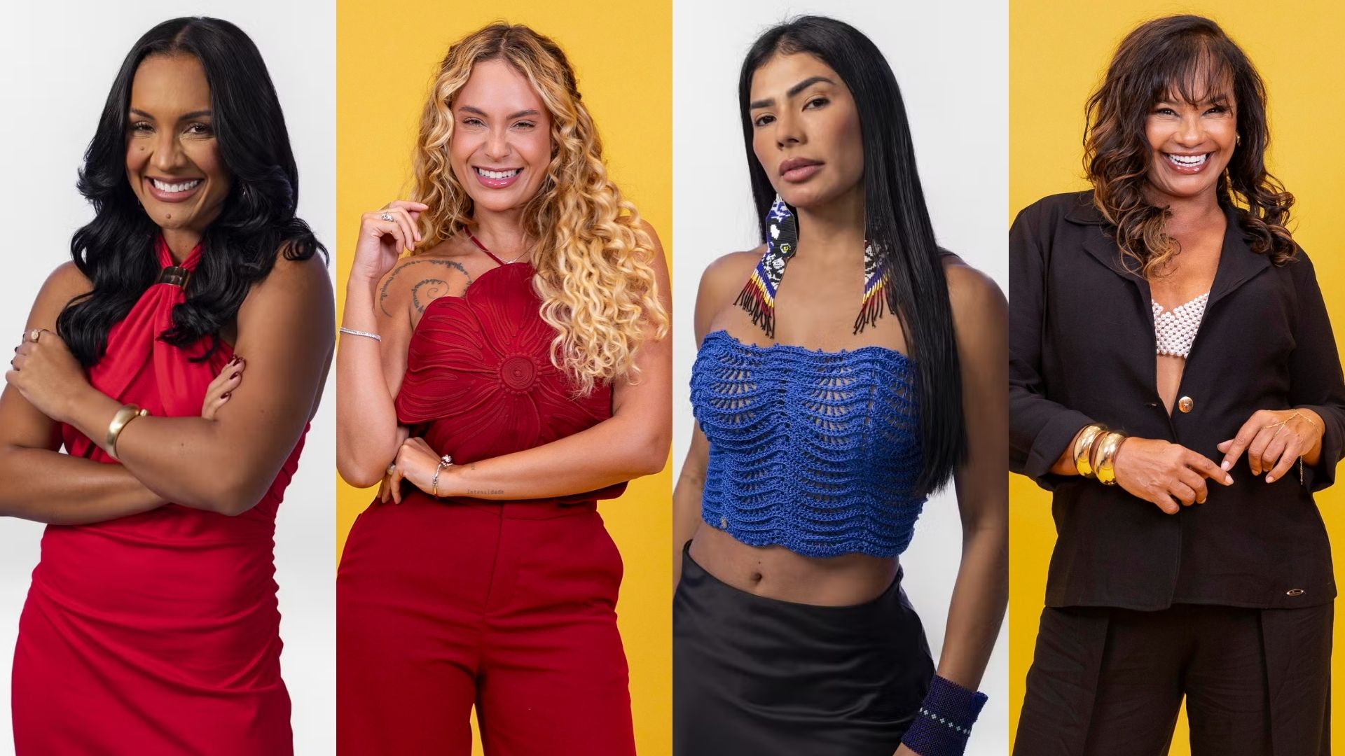 Maxiane, Sarah Andrade, Marciele  e Solange Couto - Foto: Globo/ Manoella Mello