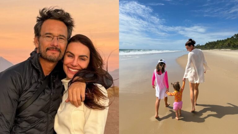 Rodrigo Santoro faz declaração para Mel Fronckowiak com fotos raras: “Obrigada por me escolher”