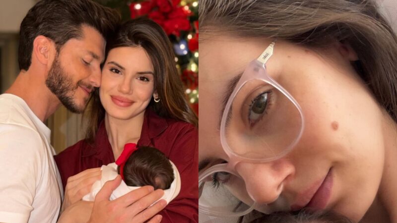 Camila Queiroz publica novo registro ao lado da filha e emociona seguidores