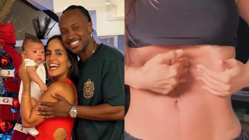 Carol Peixinho mostra técnicas que usa para sua barriga voltar após a gestação - Foto: @carolpeixinho