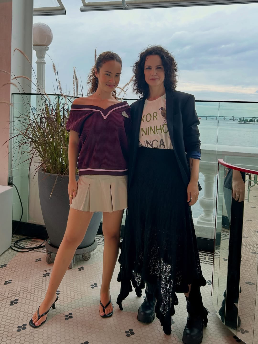 Carolina Kasting com sua filha, Cora - Foto: Reprodução / Instagram