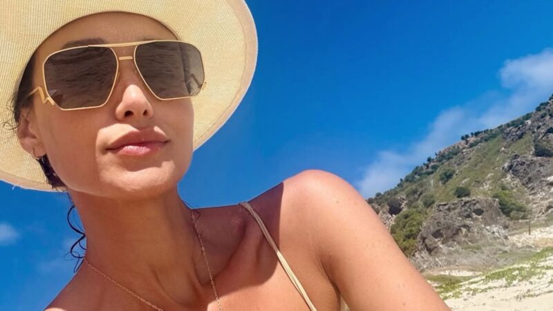 Débora Nascimento ostenta corpo escutural em cenário paradisíaco: ‘Perfeita’