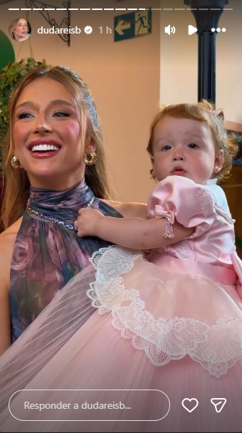 Duda Reis e Aurora - Foto: Reprodução / Instagram