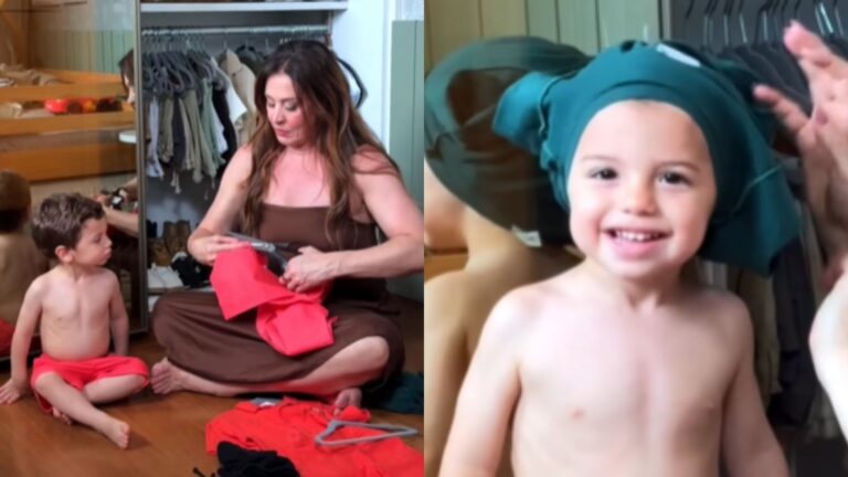 Filho de Claudia Raia esbanja fofura em novo vídeo nas redes sociais; vídeo