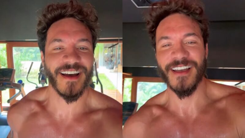 Eliezer revela quantos quilos ganhou no final do ano - Instagram @eliezer