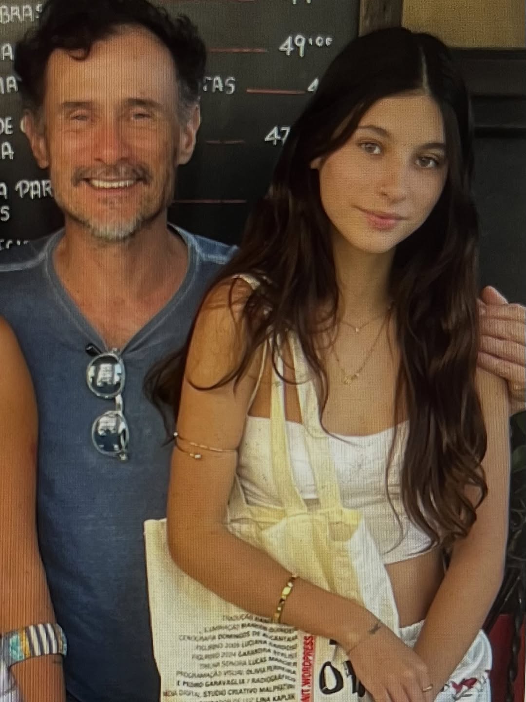 Enrique Diaz com a filha, Antônia - Foto: Reprodução / Instagram @enriquediazbrsil