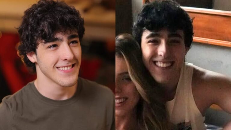 Enzo Rabelo, filho do cantor Bruno, posta fotos românticas com a namorada