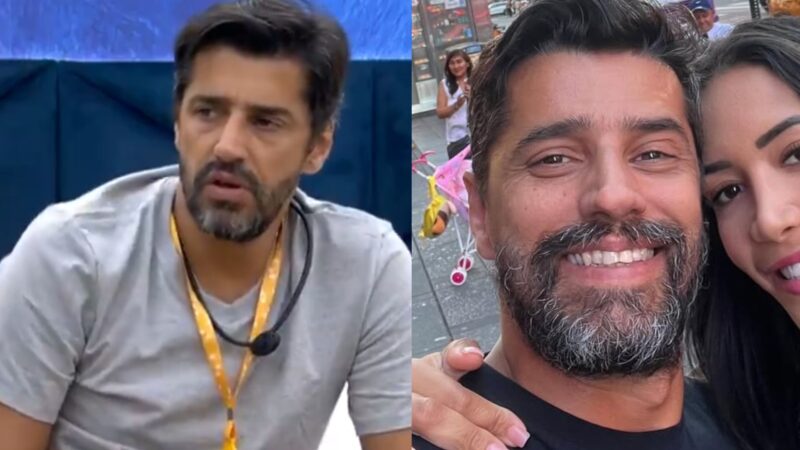 Alberto Cowboy, do BBB 26, é casado com Priscilla Monroy - Foto: Reprodução / TV Globo / Instagram @albertocowboy