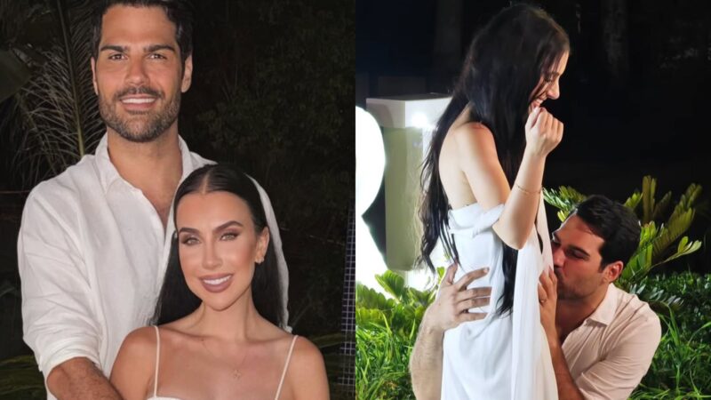 Ex-A Fazenda Shayan anuncia primeira gravidez da esposa: ‘História de amor’