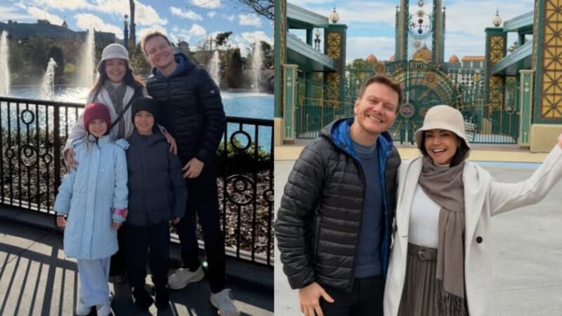 Thais Fersoza e Michel Teló em viagem em família - Fotos: Reprodução/Instagram
