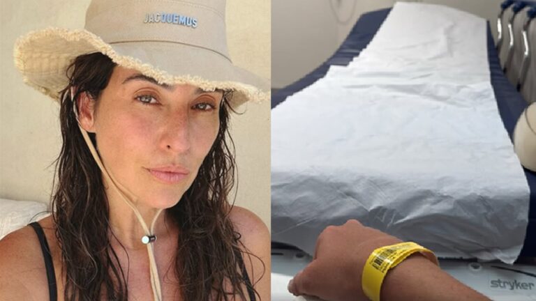 Fernanda Paes Leme posta foto no hospital após viagem e desabafa: ‘Quem aí consegue?’