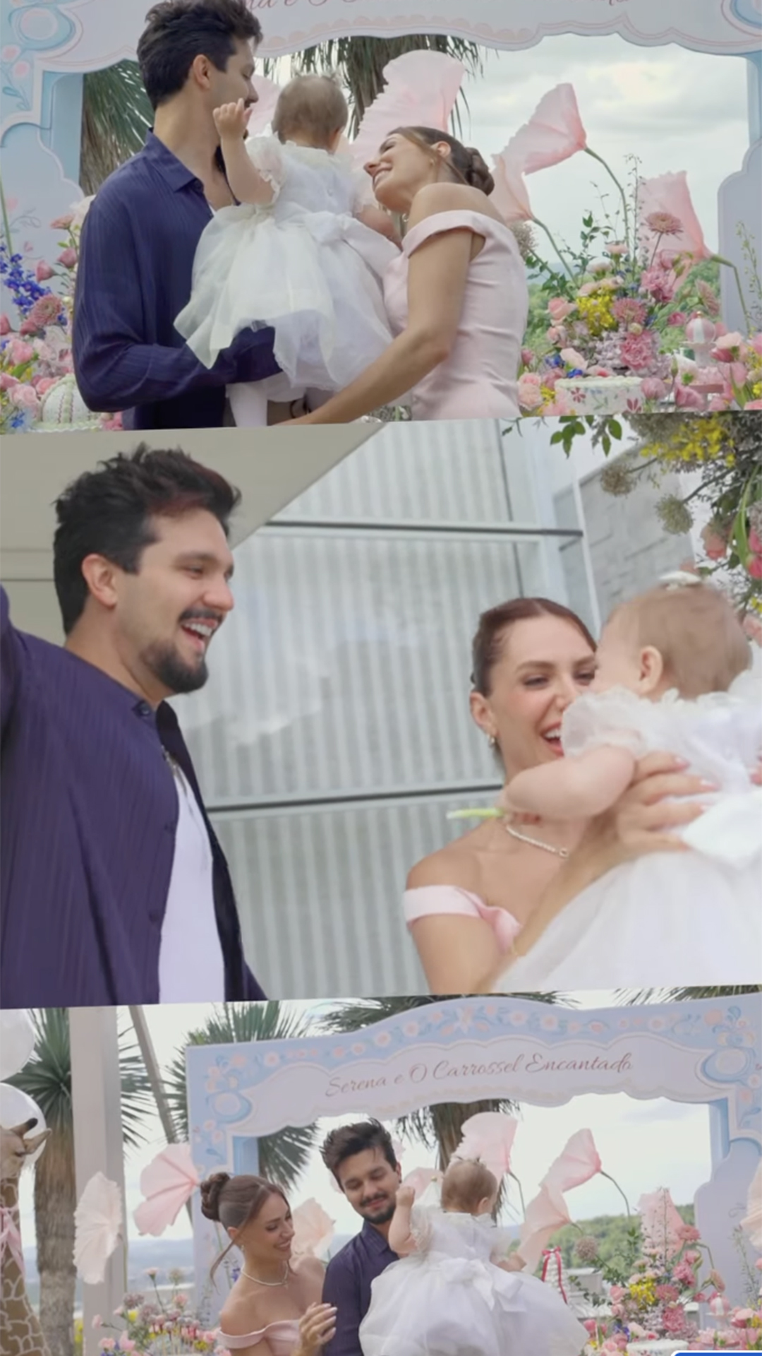 Festa de aniversário de Serena, filha de Luan Santana e Jade Magalhães - Foto: Reprodução / Instagram