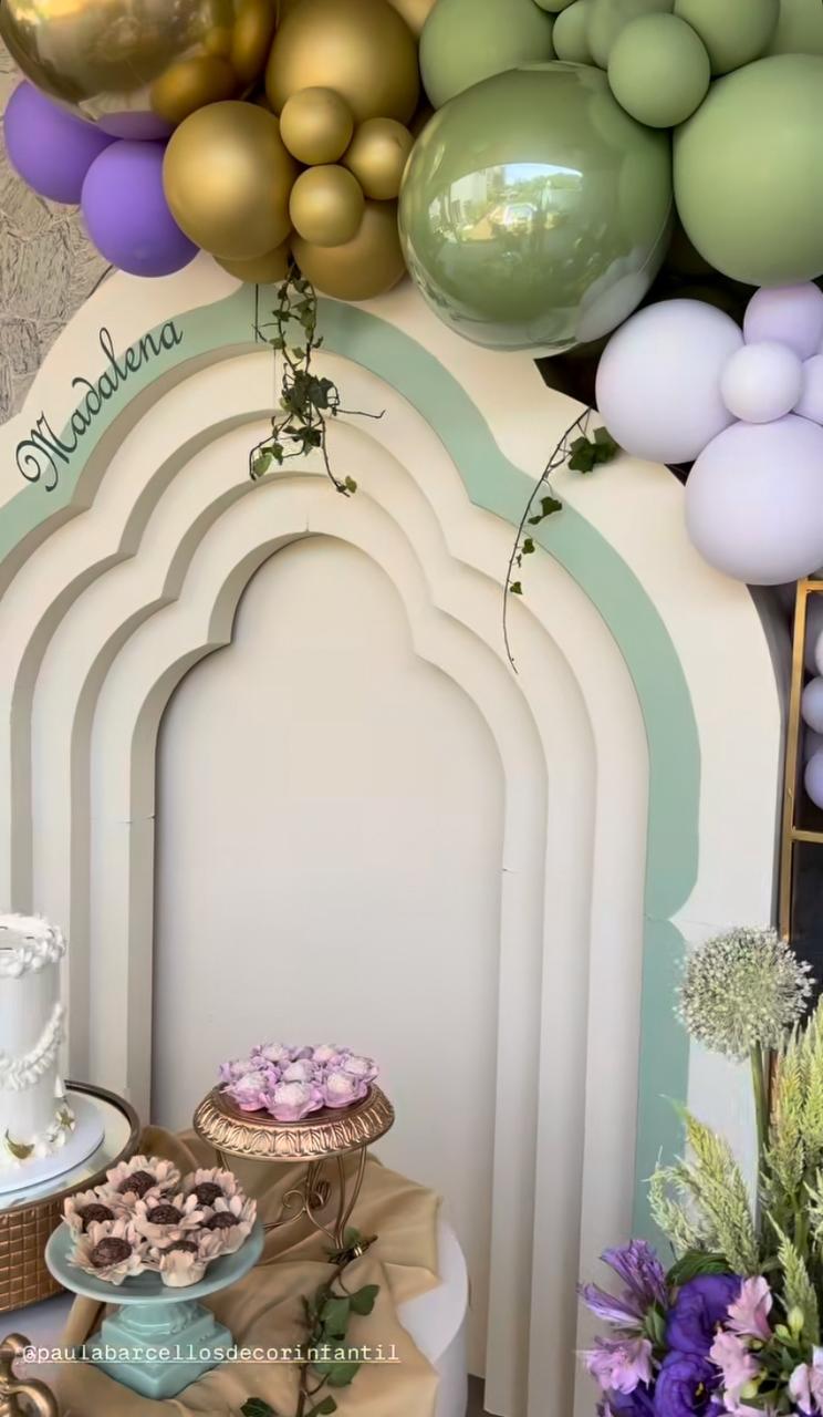 Aniversário de Madalena, filha de Letícia e Juliano Cazarré - Foto: Reprodução/Instagram