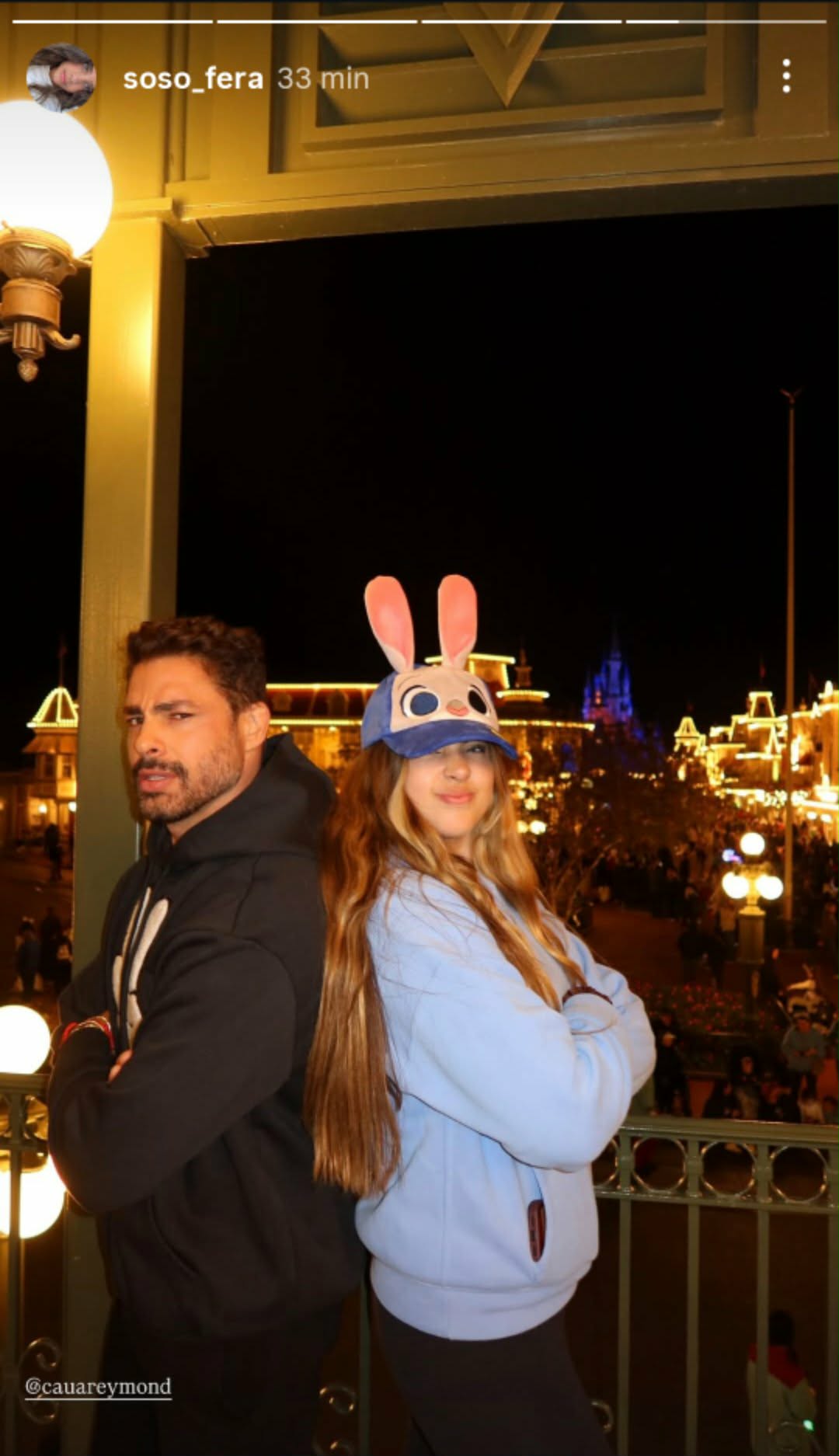 Filha de Cauã Reymond mostra momentos na viagem com o pai - Foto: @soso_fera