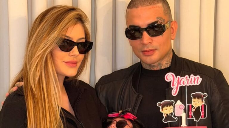 MC Guimê e a noiva comemoram 1º mesversário da filha com tema criativo
