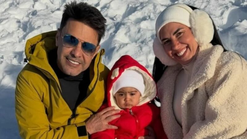 Filha de Zezé e Graciele ganha surpresa em viagem