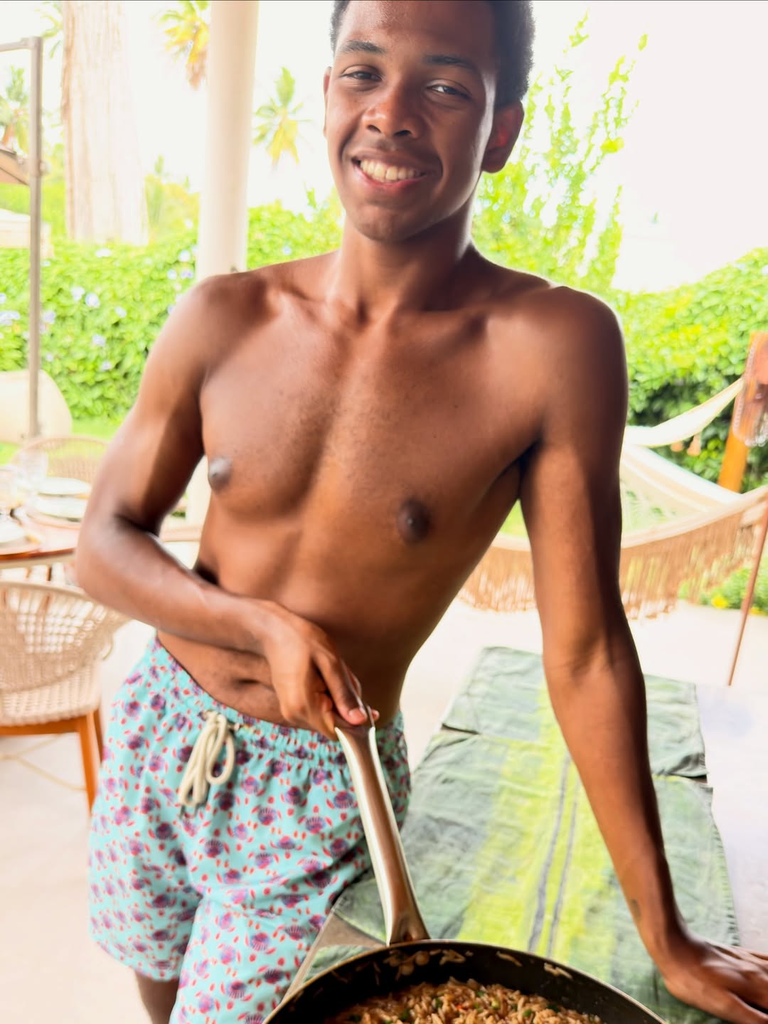 Filho de Astrid Fontelle 
