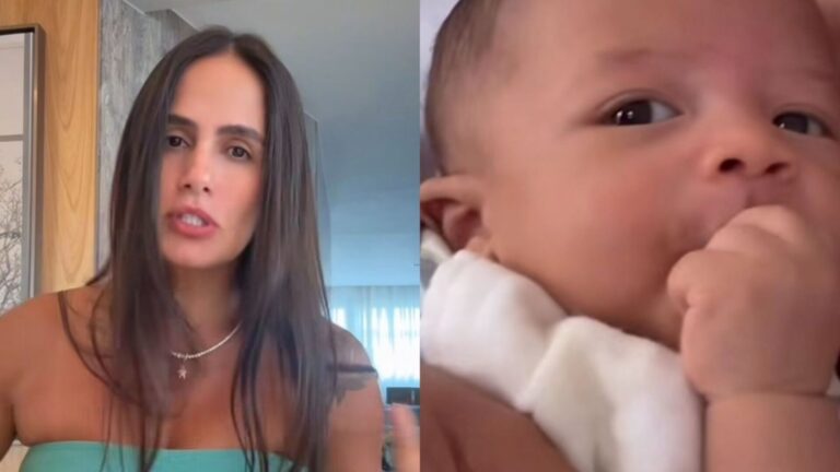 Carol Peixinho usa vídeo fofo do filho para fazer alerta importante: ‘Não se toca’