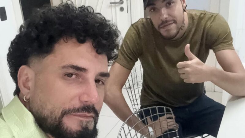 Latino com o filho, Guilherme - Foto: Reprodução / Instagram @latino